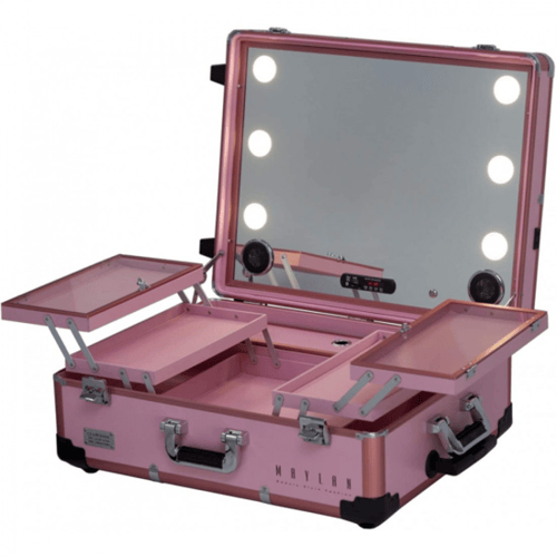 طاولة مكياج بعجلات من مايلان مع اضواء LED وسماعات...