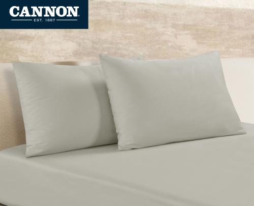 وجه مخدة كانون 2 قطعة LIGHT GRY
