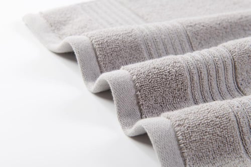 منشفة استحمام كانون ملون (رمادي غامق)