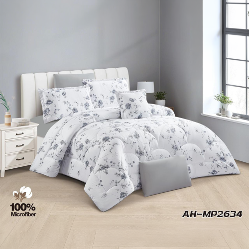 مفرش مشجر وجهين نفرين 7 قطع MP-2634