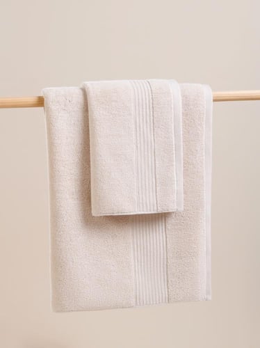 منشفة استحمام كانون ملون (بيج فاتح)