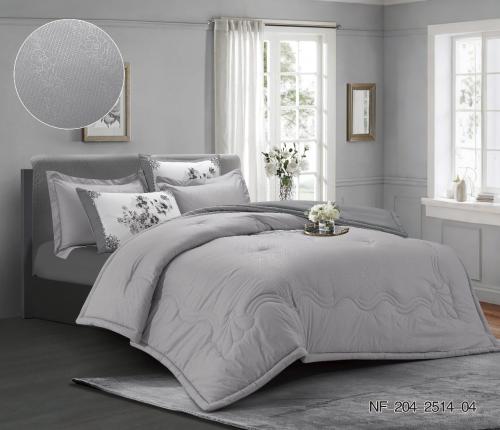 مفرش سادة 6 قطع نفرين NF-204-2514-04