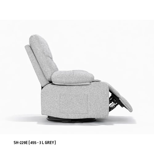 كرسي استرخاء كهربائي هزاز دوار SH-229-E..455-3 LIG...