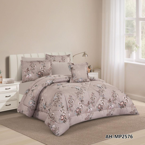 مفرش مشجر وجهين نفرين 7 قطع MP-2576