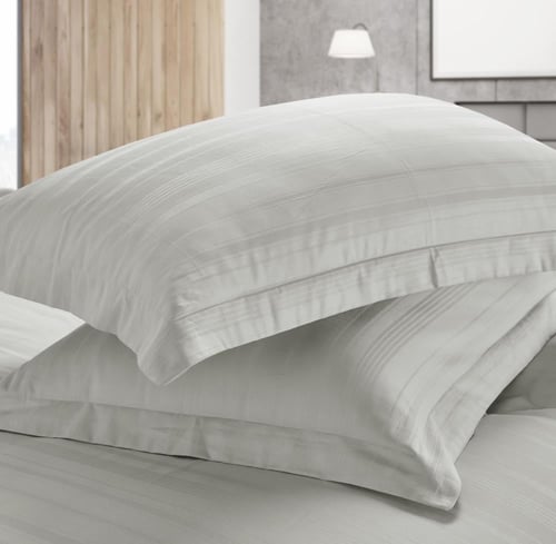 طقم مفرش كانون ساتان نفرين 6 قطع LIGHT GREY