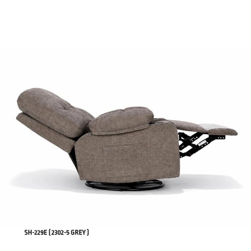 كرسي استرخاء كهربائي هزاز دوار SH-229-E..2302-5 GR...