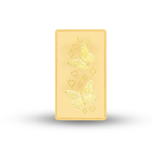 سبيكة ذهب وزن 2.5 جرام عيار 24 .