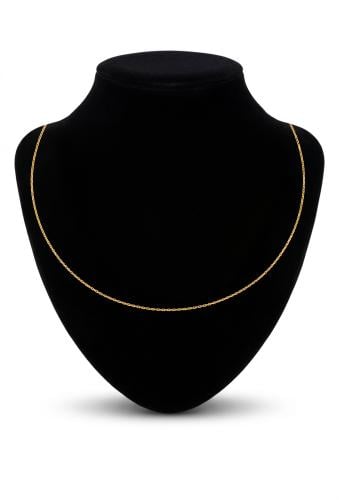 سلسال ذهب عيار (21)