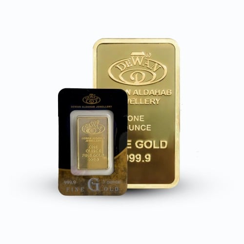 سبيكة ذهب 31.1 جرام عيار 24.