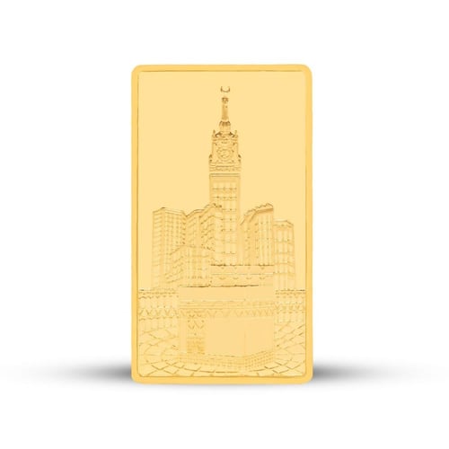 سبيكة ذهب وزن 2.5 جرام عيار 24 .