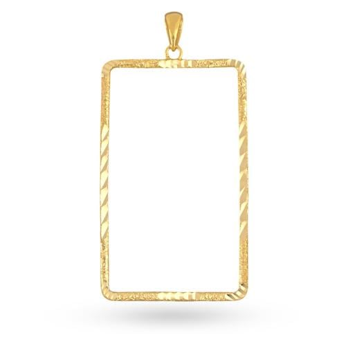 إطار سبيكة منقوش ومتعرج (50 غرام) عيار21