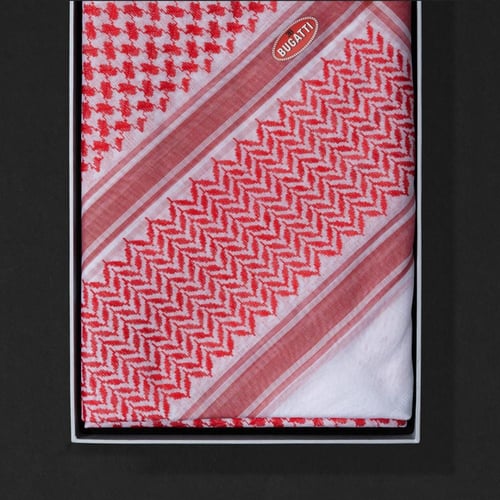 شماغ احمر بوغاتي كلاسيك BU-CL-R