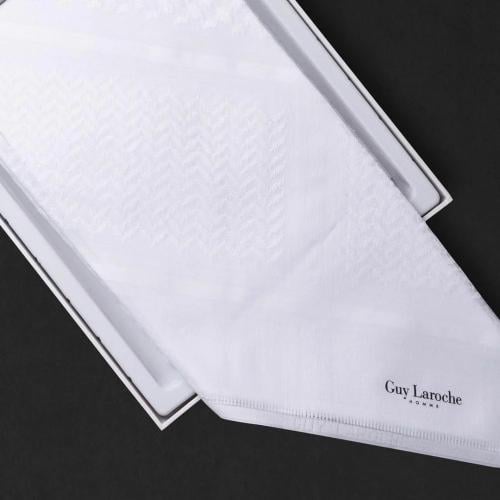 شماغ جاي لاروش ابيض GE-W