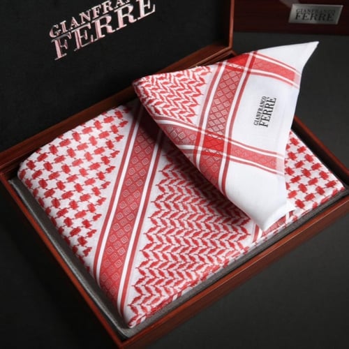 شماغ جيانفرانكو فيري GI أحمر الفاخر Plutonium 2