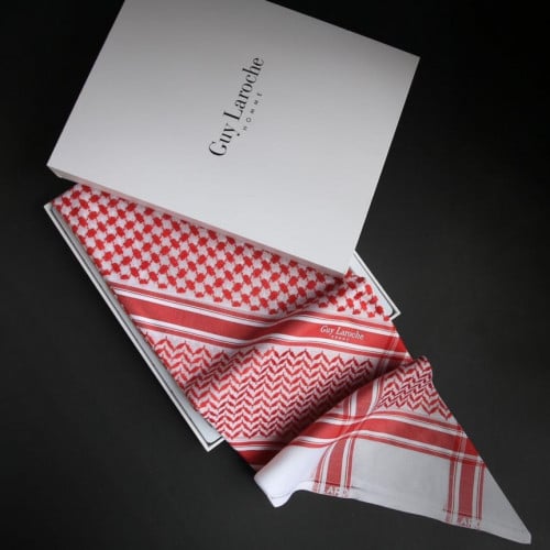 شماغ جاي لاروش أحمر GH.R