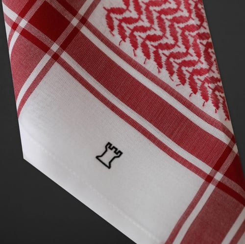 شماغ كاستل العقيق احمر