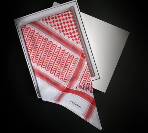 شماغ جاي لاروش أحمر GE.R