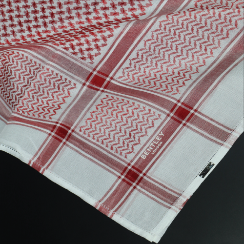 شماغ بينتلي احمر الانجليزي