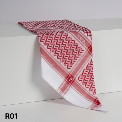 شماغ بريمافيرا أحمر R01