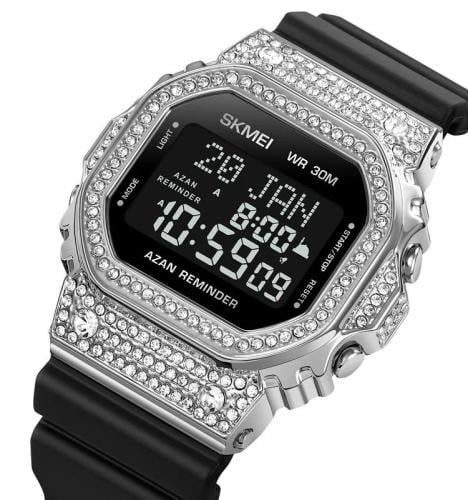 ساعة أذان سكيمي نسائي الجديده بتصممها الفريد