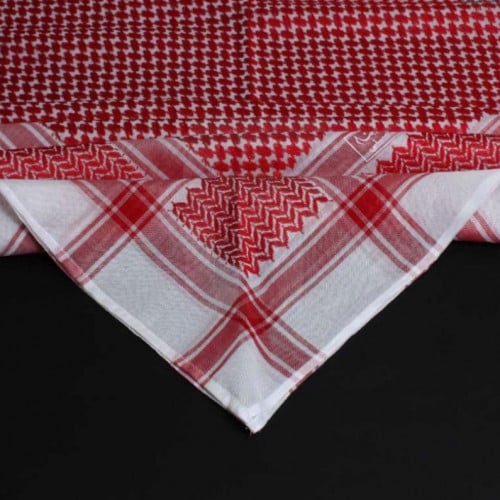Shemagh Bassam Breeze dark red