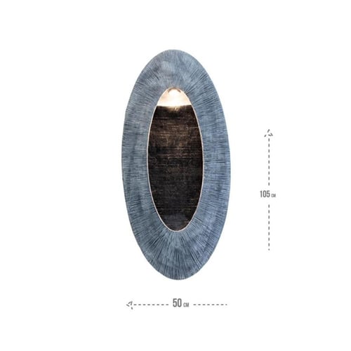 شلال بيضاوي كبير اضاءة ليد:5006