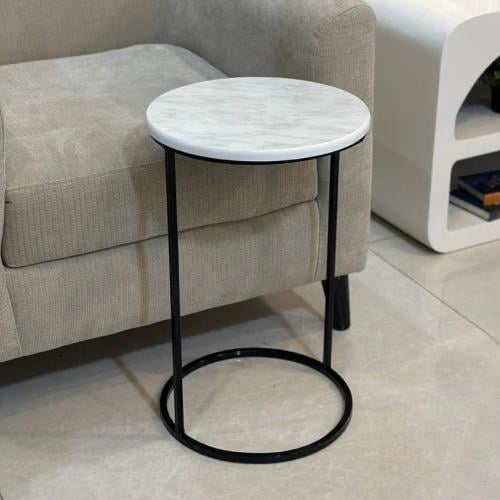 طاولة خدمة خشب و حديد