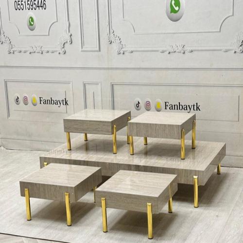 طقم طاولات ضيافة ارضي