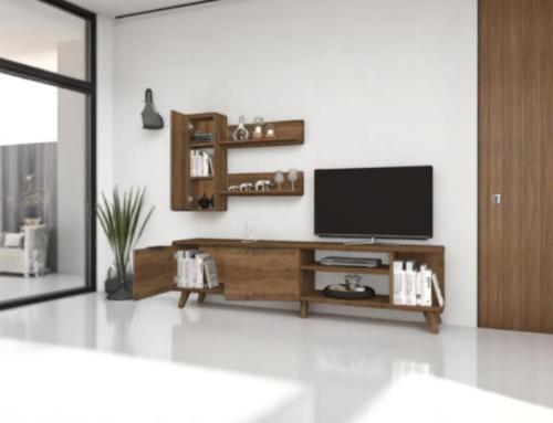 طاولة تلفزيون بني انيقة