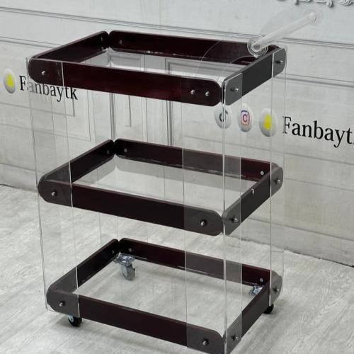 عربة تقديم اكرلك انيقة