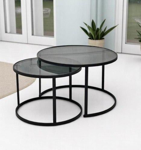 طقم طاولتين متداخلتين