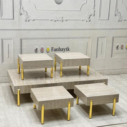 طقم طاولات ضيافة ارضي