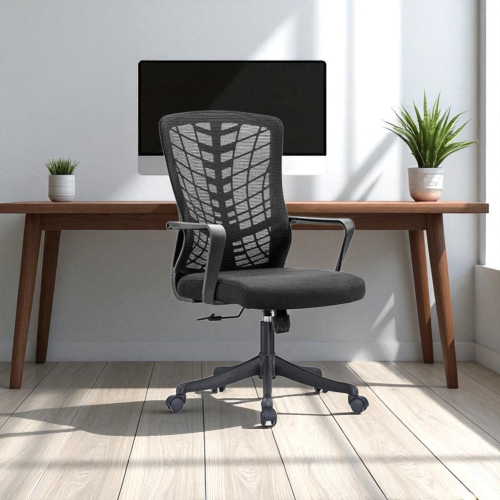 كرسي دوار اسود