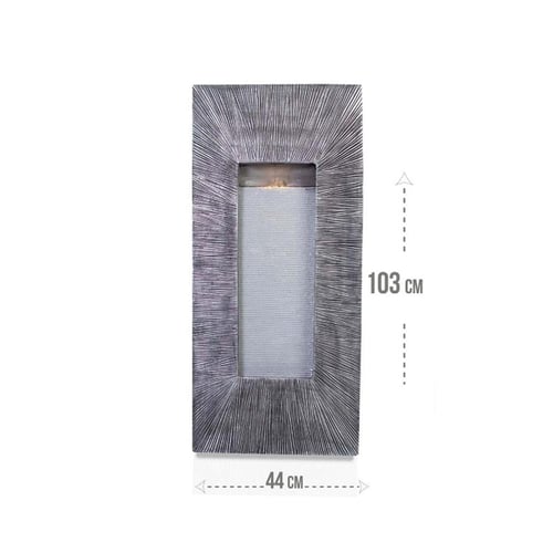 شلال فايبر مستطيل بإضاءة ليد رقم: 5012