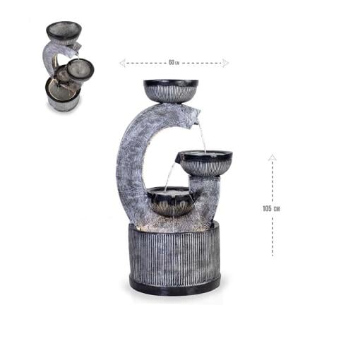 نافورة شلال فايبر جلاس أرضي رقم:5016