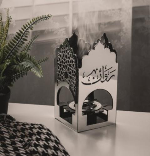 مبخرة اكريلك أنيقة بالاسم