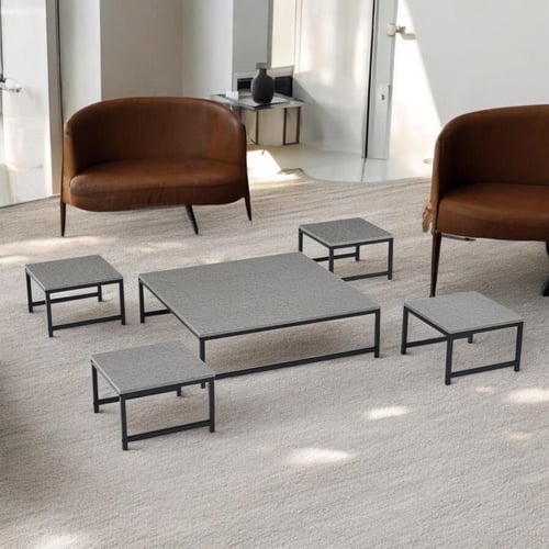 طقم طاولات خشب 5 قطع : SHML