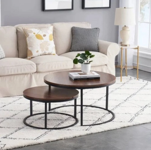 طقم طاولات خشب