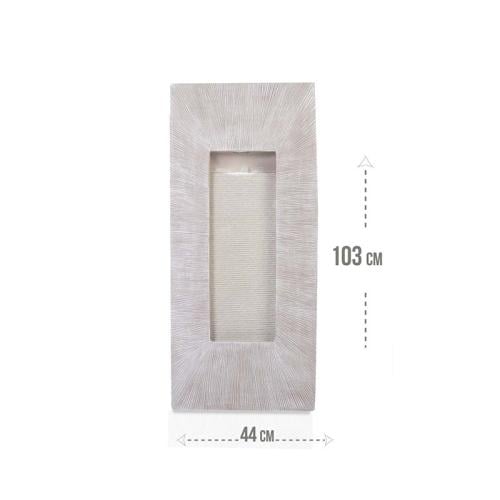 شلال فايبر مستطيل بإضاءة ليد رقم: 5012