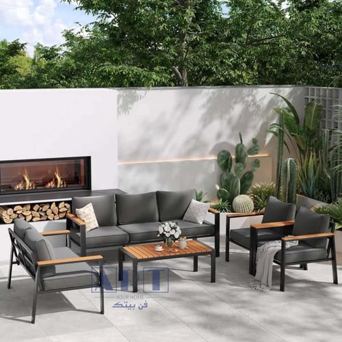 طقم جلسة خارجية 7 أشخاص