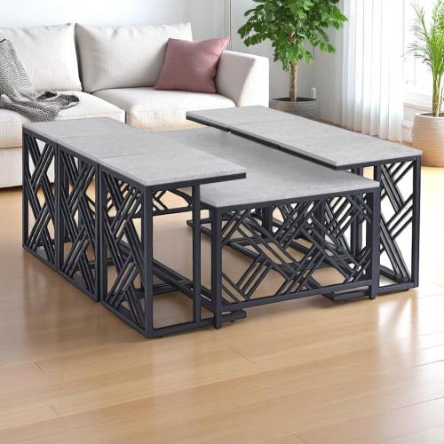 طقم طاولات 1+6 للضيافة