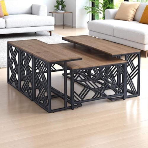 طقم طاولات 1+6 للضيافة