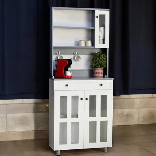 ركن كوفي مع رفوف