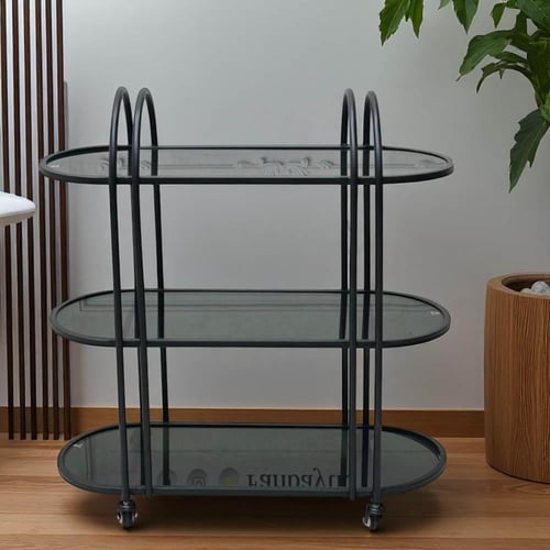 عربية تقديم 3 دور زجاج اسود