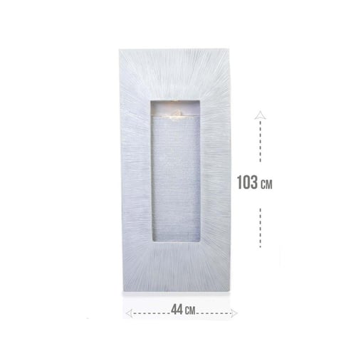 شلال فايبر مستطيل بإضاءة ليد رقم: 5012