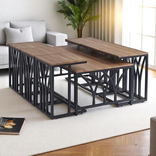 طقم طاولات 1+6 للضيافة