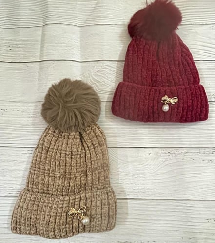 قبعات اطفال شتويه