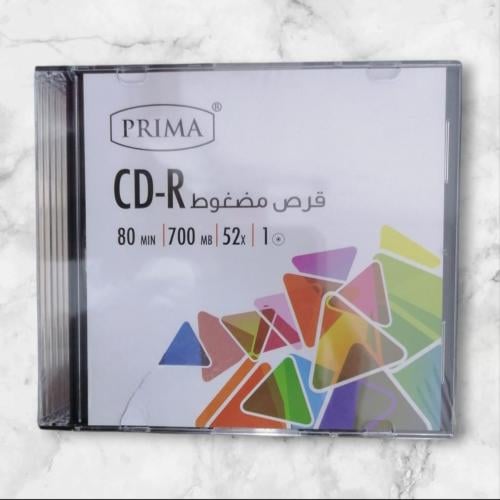 قرص CD-R Prima 80 دقيقة / 700 ميجابايت / 52X / عبو...