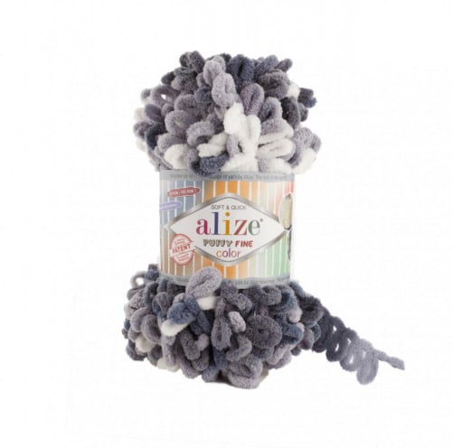Alize Puffy Fine Color 5925 (اليزا بوفي فاين ملون)