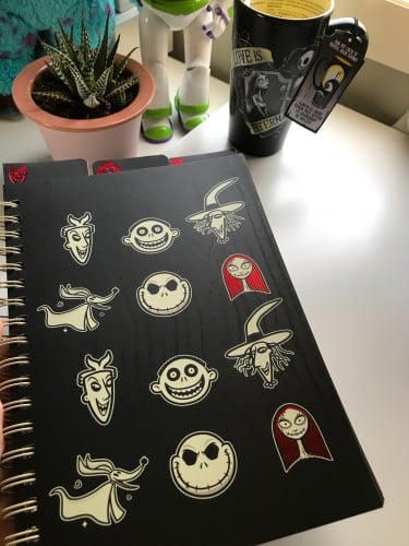دفتر The nightmare before Christmas